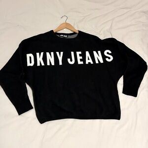 DKNY Jeans black sweater